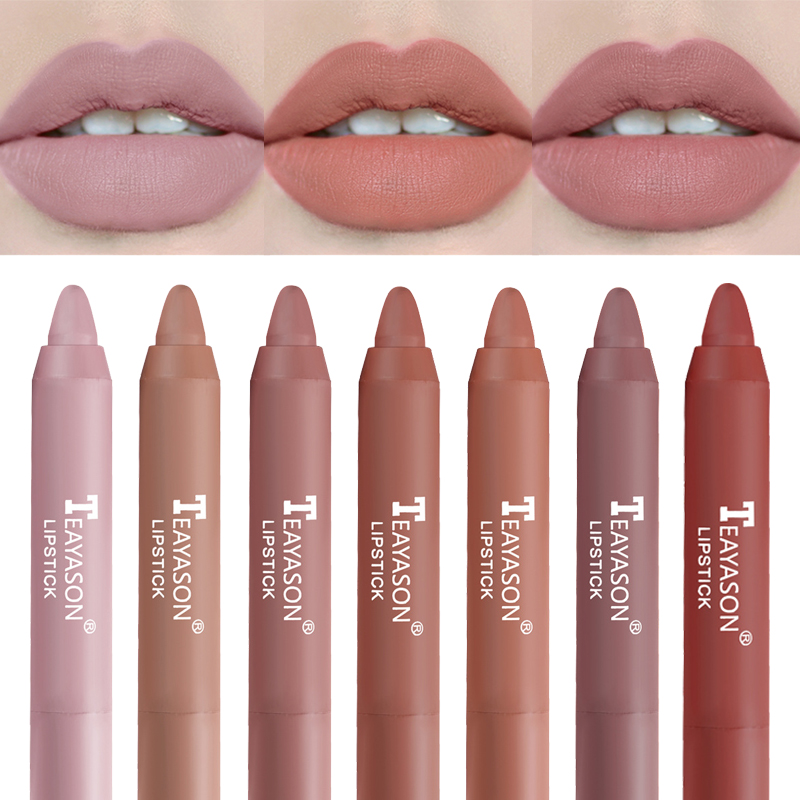 Nude Velvet Matte Lipstick Pen - Matte Velvet Lip Tint Long Lasting 评论和价格