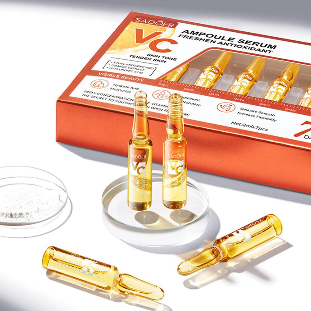 2ml*7 Vials/Box Vitamin C Ampo - Hyaluronic Acid Facial Serum 评论和价格