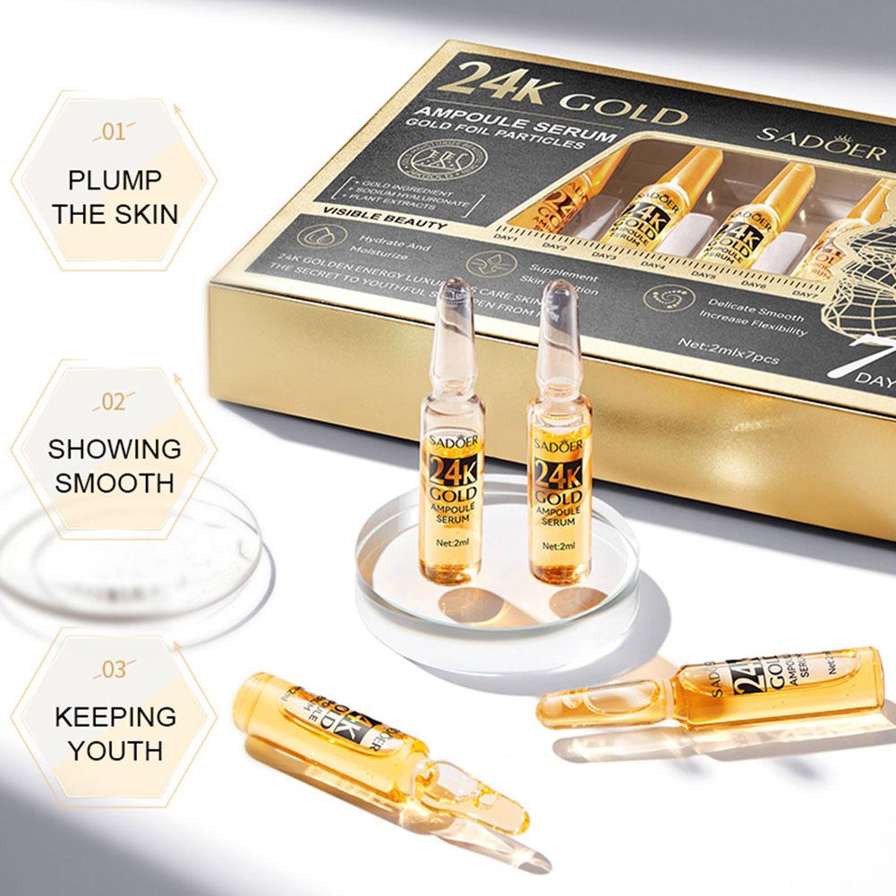 2ml*7 Vials/Box Vitamin C Ampo - Hyaluronic Acid Facial Serum 评论和价格